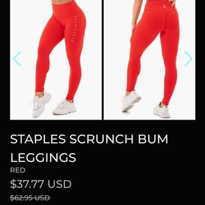 Ryderwear Scrunch Bum Leggings, Gently Used